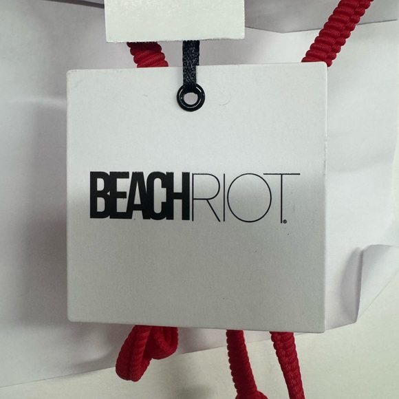 Beach Riot Red Triangle Bikini Top - Picture 5 of 6